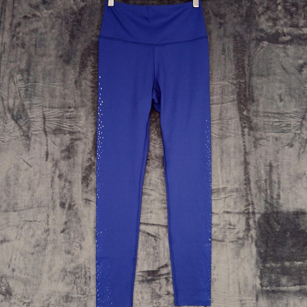 CALIA Leggings Womens S‎ NWT Navy Power Sculpt High Rise Placed Shine Athletic